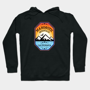 Ski Mammoth Mountain California Skiing Mountain Sunrise Hoodie